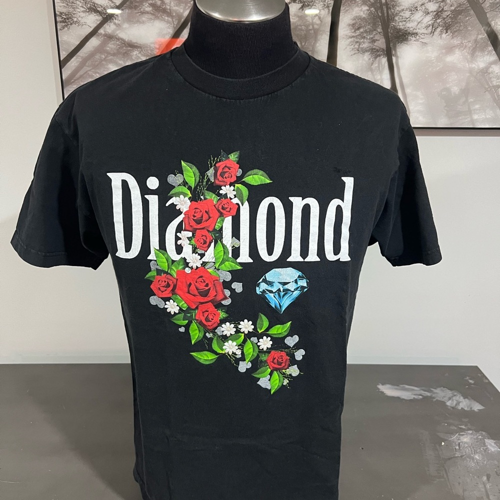 Diamond Supply Co. Zumiez Black Graphic T-Shirt for Men